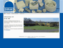 Tablet Screenshot of dirak.se
